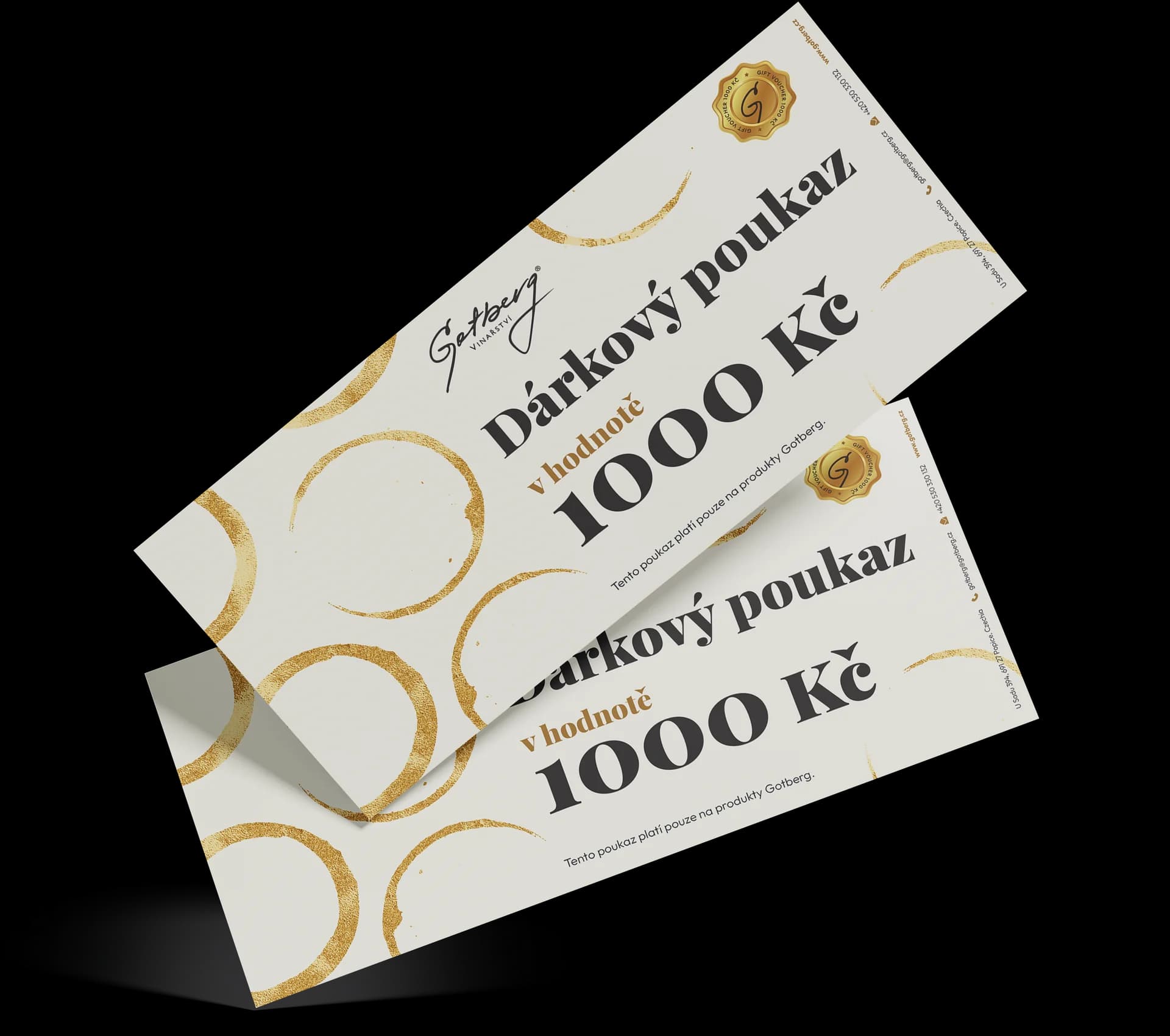 Dárkový poukaz Gotberg v hodnotě 1 000 Kč