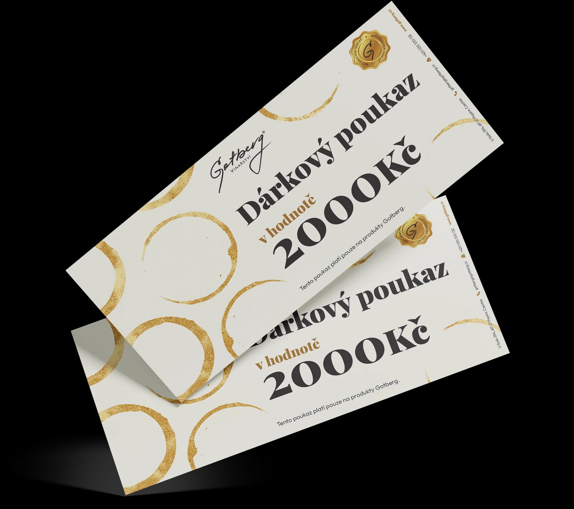 Dárkový poukaz Gotberg v hodnotě 2 000 Kč