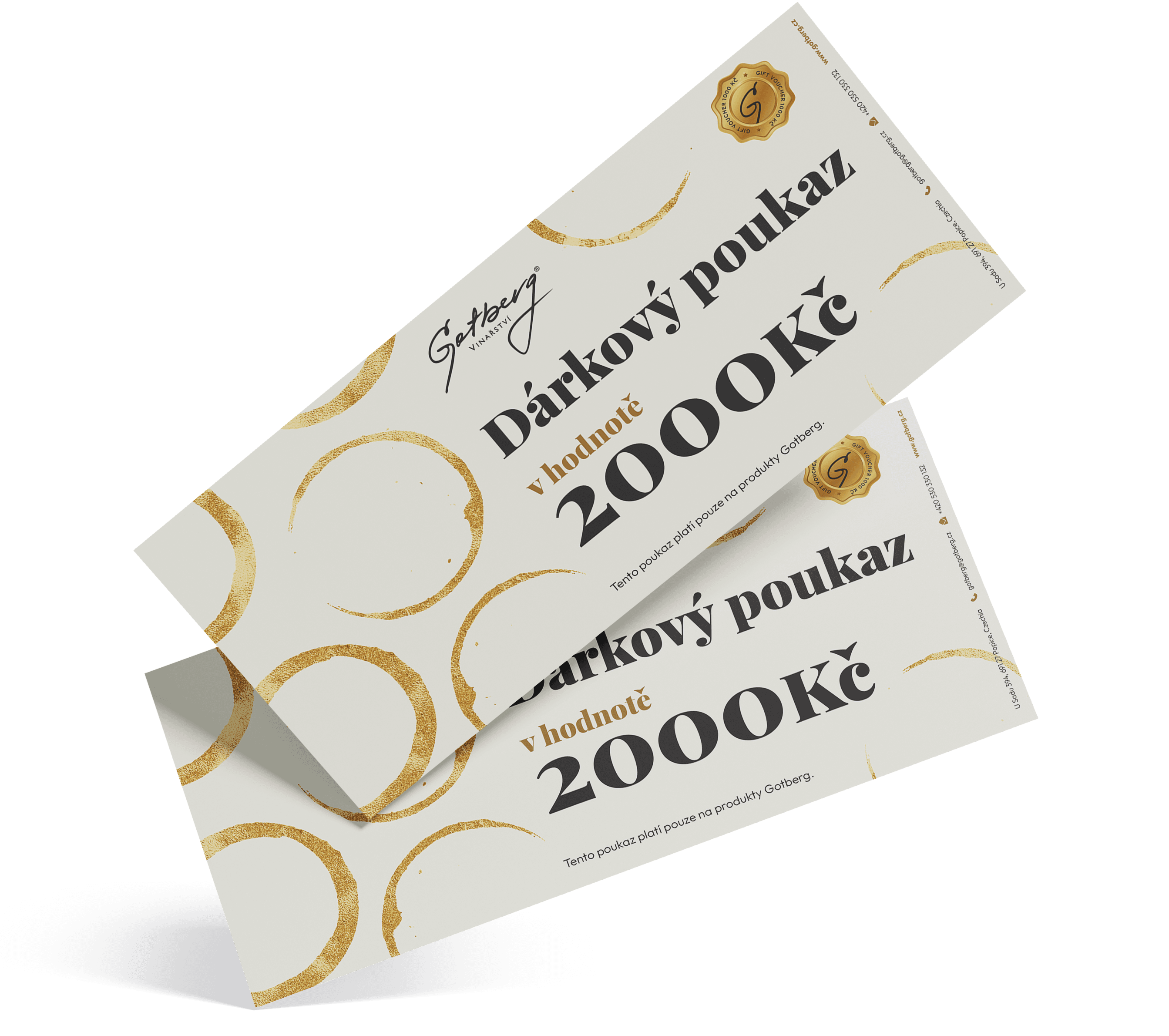 Dárkový poukaz Gotberg v hodnotě 2 000 Kč